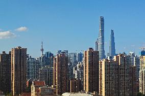 Lujiazui Skyline in Shanghai