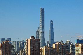 Lujiazui Skyline in Shanghai