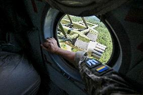 Pilots of 16th Brody Separate Army Aviation Brigade