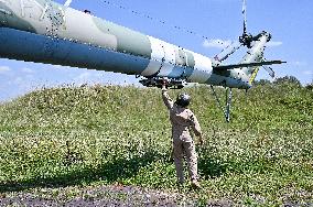 Pilots of 16th Brody Separate Army Aviation Brigade