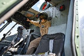 Pilots of 16th Brody Separate Army Aviation Brigade