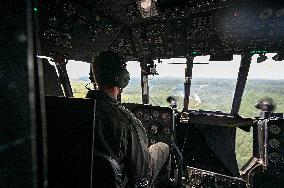 Pilots of 16th Brody Separate Army Aviation Brigade