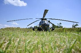 Pilots of 16th Brody Separate Army Aviation Brigade