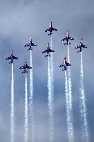 Patrouille de France At Bleuciel Airshow - Cabourg