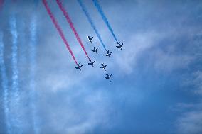 Patrouille de France At Bleuciel Airshow - Cabourg