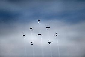 Patrouille de France At Bleuciel Airshow - Cabourg