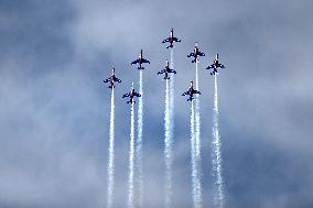 Patrouille de France At Bleuciel Airshow - Cabourg