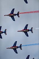 Patrouille de France At Bleuciel Airshow - Cabourg