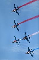 Patrouille de France At Bleuciel Airshow - Cabourg