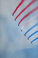 Patrouille de France At Bleuciel Airshow - Cabourg