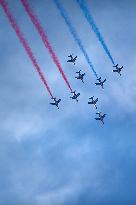 Patrouille de France At Bleuciel Airshow - Cabourg