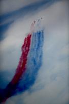 Patrouille de France At Bleuciel Airshow - Cabourg