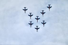 Patrouille de France At Bleuciel Airshow - Cabourg