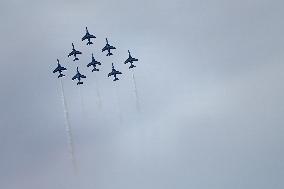 Patrouille de France At Bleuciel Airshow - Cabourg