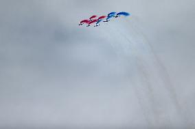 Patrouille de France At Bleuciel Airshow - Cabourg