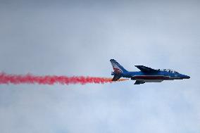 Patrouille de France At Bleuciel Airshow - Cabourg