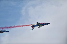 Patrouille de France At Bleuciel Airshow - Cabourg