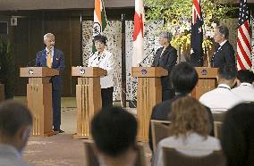 Quad foreign ministers meeting