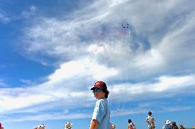 Patrouille de France At Bleuciel Airshow - Cabourg