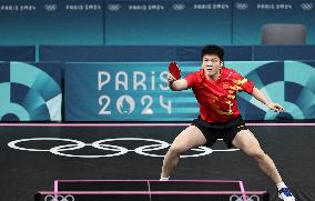 (PARIS2024)FRANCE-PARIS-OLY-TABLE TENNIS