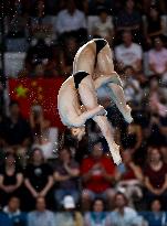 Paris 2024 - Diving - Yang And Lian Win Gold