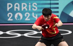 (PARIS2024)FRANCE-PARIS-OLY-TABLE TENNIS