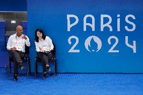 Paris 2024 - Diving - Yang And Lian Win Gold