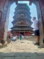 World's First Wooden Pagoda