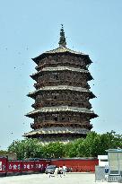 World's First Wooden Pagoda