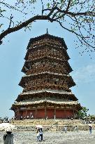 World's First Wooden Pagoda