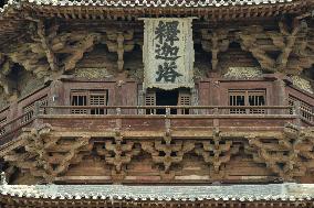 World's First Wooden Pagoda