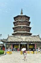 World's First Wooden Pagoda