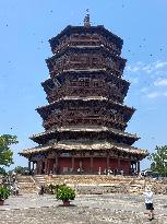 World's First Wooden Pagoda