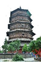 World's First Wooden Pagoda