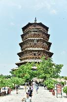 World's First Wooden Pagoda