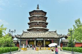 World's First Wooden Pagoda