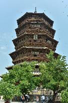 World's First Wooden Pagoda