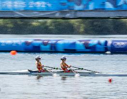 (PARIS2024)FRANCE-VAIRES-SUR-MARNE-OLY-ROWING