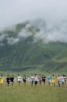 (SichuanMosaics)CHINA-SICHUAN-GRASSLAND-RURAL FOLK EVENT (CN)