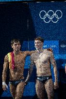 Paris 2024 - men's synchronised 10m platform diving final