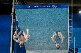 Paris 2024 - men's synchronised 10m platform diving final