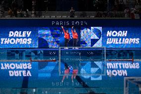 Paris 2024 - men's synchronised 10m platform diving final