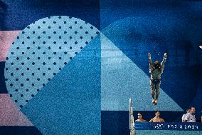 Paris 2024 - men's synchronised 10m platform diving final