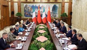 CHINA-BEIJING-XI JINPING-ITALIAN PM-MEETING (CN)