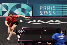 (PARIS2024)FRANCE-PARIS-OLY-TABLE TENNIS