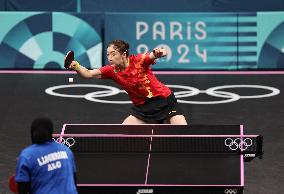 (PARIS2024)FRANCE-PARIS-OLY-TABLE TENNIS