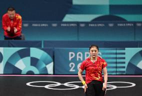 (PARIS2024)FRANCE-PARIS-OLY-TABLE TENNIS