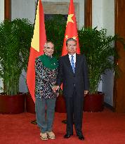 CHINA-BEIJING-ZHAO LEJI-TIMOR-LESTE-PRESIDENT-MEETING (CN)