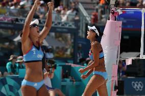 (PARIS2024)FRANCE-PARIS-OLY-BEACH VOLLEYBALL