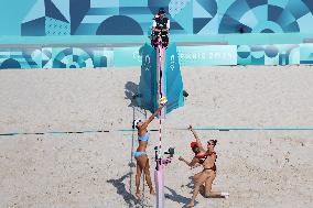 (PARIS2024)FRANCE-PARIS-OLY-BEACH VOLLEYBALL